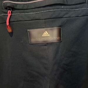 Adidas by Stella McCartney cropped workout pants.